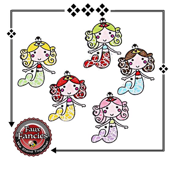 CLEARANCE! BUTToNS, BuTTONs! 3 PCs Mermaid Wood Buttons, MERMAID Charms, MERMAID GiRL Charm, Scrapbook Button, #WoodenButtons, #CraftButtons