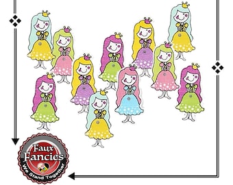 CLEARANCE! BUTToNS, BuTTON! 3 PCs  Girl Wood Buttons, Princess Charm, Girl Charms, Princess Scrapbook Buttons, #WoodenButtons, #CraftButton