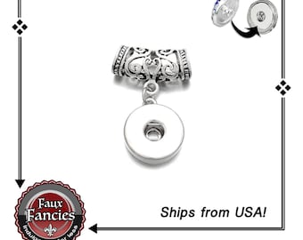 Simple Snap Button Pendant for Snaps, for Necklace to Bracelets, Ginger Snaps, Interchangeable Snap, Snap Button, SnapPopper, #SnapPendant