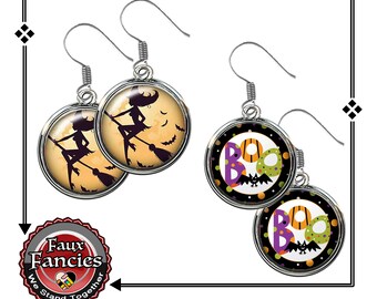Halloween Earrings, Halloween jewelry, FUN Jewelry for Halloween, Earrings for Halloween, Halloween gift, Hostess Gift, #HalloweenJewelry