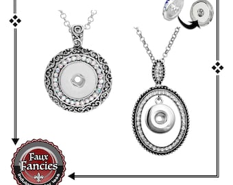 Rhinestone PENDANT for Snap Buttons, Ginger Snap Pendant, Snap Charms, Interchangeable Snap, Rhinestone Snap, Snap Snap, #RhinestonePendant