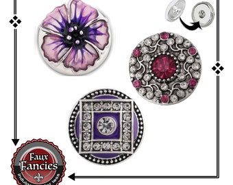 RHINESTONE Snap Buttons, Rhinestone Snap Buttons, 18mm Ginger Snaps, #SnapButtons, #BraceletCharms, #SnapCharm, #RhinestoneSnap, #SnapButton