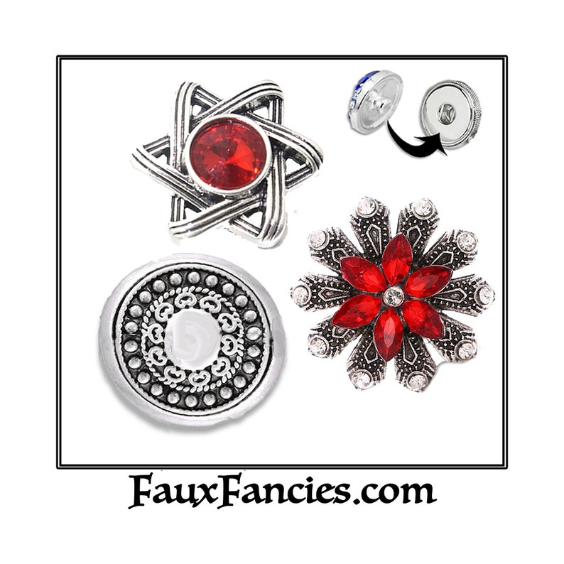 Snap Buttons 18mm Ginger Snaps SALE Snap Charms Etsy