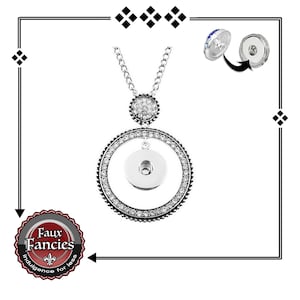 18mm Snap Button Pendant, RHINESTONE Pendant, Ginger Snaps, Snap Charms, #SnapPendant, Rhinestone Snaps, Snap Snap, Jewelry gift