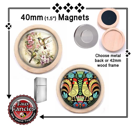 SALE! HUMMINGBIRD Flower Handmade Magnet, ROOSTER Magnet, Hummingbird Gift, #HummingbirdMagnet, #RoosterMagnet, #HummingbirdGift, #Rooster