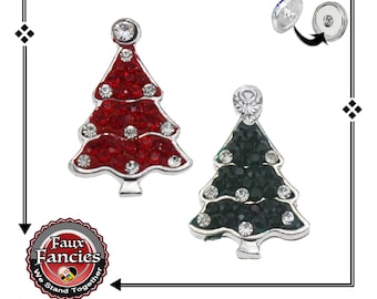 Snap Buttons, Christmas Charm, 18mm Ginger Snap, Snap Charms, Interchangeable Snap, #SnapButtons, Rhinestone Snaps, Snap Snap, Jewelry gift