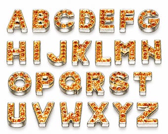 8mmCharm,Letters,Numbers