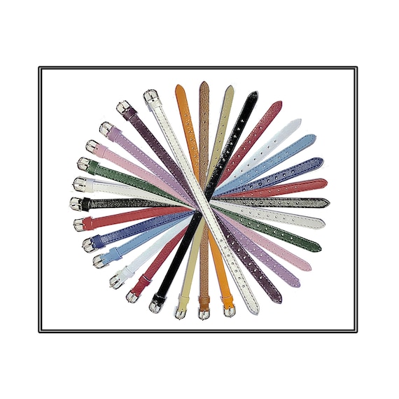 Simulated LEATHER Bracelet, fit 18mm Snap base or slide letters, numbers & charms, #SlideBracelet, #SlideCharm, #8mmBracelet, #SnapBracelet