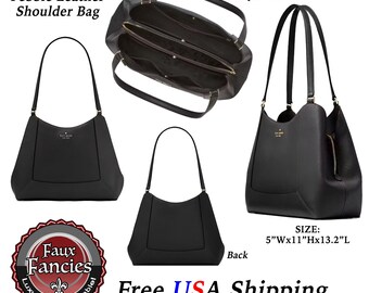 SALE! New! KATE Spade Triple Compartment LEATHER Shoulder Bag With 