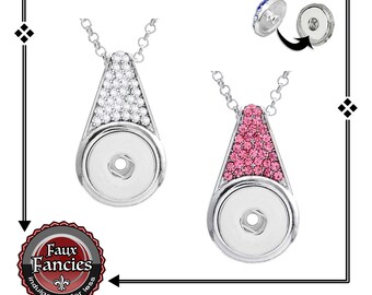 RHINESTONE Snap Button Pendants, Snap Jewelry Pendant, Ginger Snaps, #SnapButtons, #SnapButtonJewelry, #SnapCharms, #RhinestonePendant