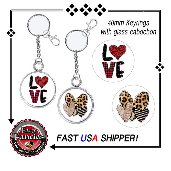 SALE! LOVE Handmade Keyring, HEART Handmade Key Ring, Valentine Key Ring, #ValentineGift, #KeyringCollector, #HeartKeyring, Gift for wife