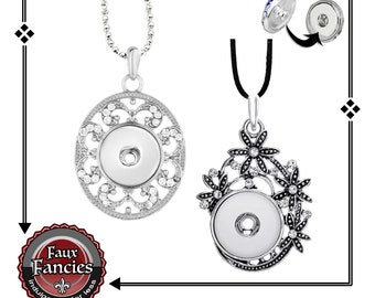 Rhinestone Snap button pendant, Floral Snap Pendants, 18mm Snap Button Jewelry, #SnapPendant, #SnapJewelry, Snap snaps, #GingerSnapPendant