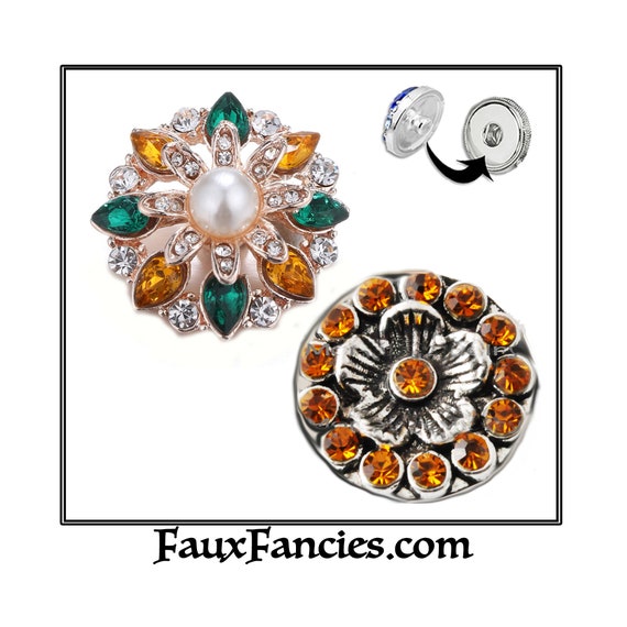 Snap on Jewelry Snap Buttons Ginger Snap Jewelry, 18-20mm