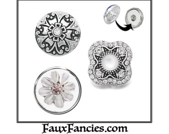 Rhinestone Snap button, Ginger Snap, Rhinestone 18mm Snap Charm, DISCOUNTS, Snap Button jewelry, Changeable snap, chunk snap, #SnapButton