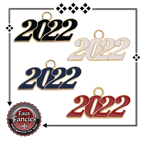 2022 Charms, 2022 Graduation Charms, 2022 Wedding Charms, DISCOUNTS, Charm for grad, Charms for 2022, 2022 New Years, Grad 2022, #2022Charm