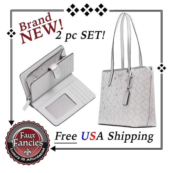 SALE! NeW! KATE SPaDE STAR Large Open Compartment Tote Bag WiTH WaLLET, Authentic, GORGeOUS Roomy Bag, Dust Cover, Ship FrEE, #KateSpade