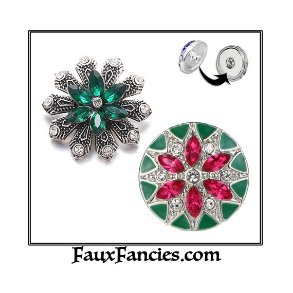 SALE! SNAP Buttons, COLORFUL Snaps, 18mm Ginger Snaps, Snap on Charms, Changeable Flower Snap, Rhinestone Snaps, Snap Jewelry, #SnapJewelry
