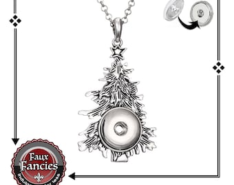 Christmas Tree Snap Pendant, Christmas Charm, Christmas Ginger Snap, Holiday Tree Snap. Christmas Charm, #SnapButtons, Snap, #ChristmasSnap