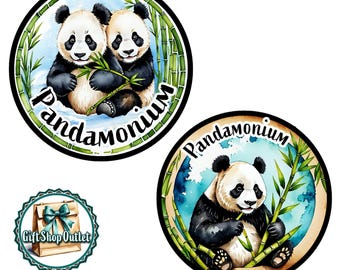 PANDA Glass Cabochon Handmade Keyring, Panda Fridge Magnet, #Pandamonium, #KeyringCollector, #PandaKeyRing, #PandaMagnet