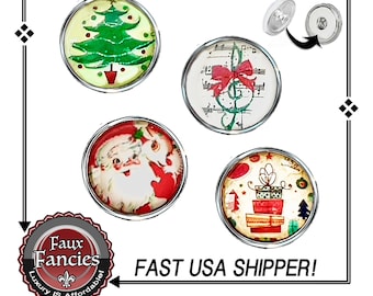 Christmas SANTA Snap Button, Christmas Snap, Christmas Charm, SANTA Snap, #ChristmasSnap, #SantaCharm, #ChristmasJewelry, #ChristmasPresent