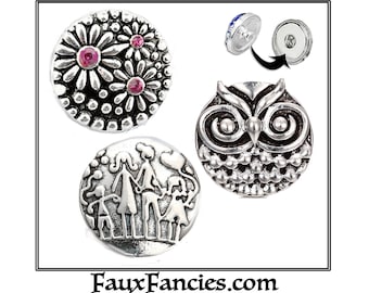 SALE! SNAP Buttons, BEAUTIFUL Snaps, 18mm Ginger Snaps, Snap Charms, Changeable Snap, Rhinestone Snaps, Snap Jewelry Snap, #SnapJewelry