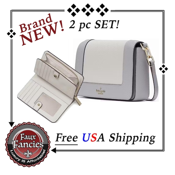 SALE! NeW! KATE SPaDE LEATHeR Crossbody Bag, Authentic, GORGeOUS Bag, Perfect for TRAVeL, shopping, every day use, SHiP FrEE, #KateSpade
