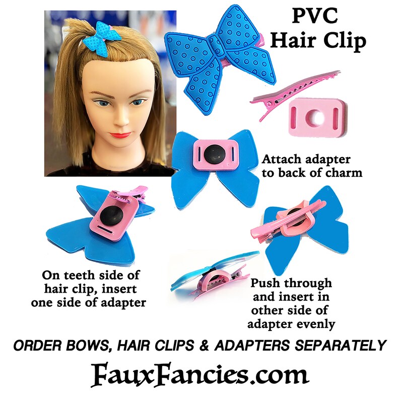PVC Charm Adapters Hair Clips Silicone Charms Shoe Charms Etsy