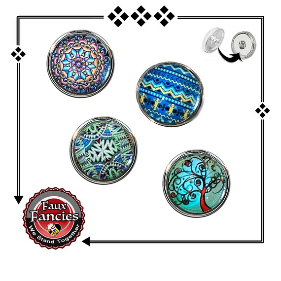 SNAP BUTTONs, CABOCHON Snap Charms, Colorful Cabochon Charm, #Cabochons, #SnapButtons, #BraceletCharms, #BraceletSnaps. #SnapJewelry