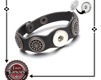 SALE! Leather Snap Button Bracelet, Snap Bracelet, Ginger Snaps, Snap, #GiftForHer, #SnapJewelry, Switchable Snap Buttons, Jewelry gift