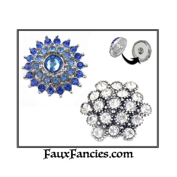 Snap Buttons, Glistening Ginger Snap, MULTIPLE DISCOUNTS, Snap Charms, Changeable Flower Snap, Rhinestone Snaps, #SnapJewelry, #SnapButtons