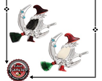 SALE! Which WITCH Snap Buttons, Halloween Snap Buttons, Ginger Snaps - Snap on Charms, Changeable Snaps, Rhinestone Snaps, Snap Snap