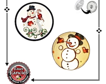 Christmas Snap Buttons, Cabochon Glass Ginger Snaps, Snao Charms, Changeable Snap, Christmas Charms, #ChristmasSnapButton, #ChristmasCharms