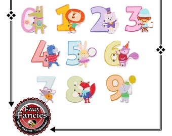 CLEARANCE! BUTToNS, BuTTON! 3 PCs  Number Wood Buttons, NUMBER Charms, Number Buttons, Number Scrapbook Button, #WoodenButton, #CraftButton