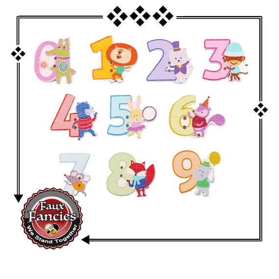 CLEARANCE! BUTToNS, BuTTON! 3 PCs Number Wood Buttons, NUMBER Charms, Number Buttons, Number Scrapbook Button, #WoodenButton, #CraftButton
