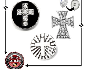 Cross SNAP Buttons, Ginger Snaps, Christian Snap Charms, #ChristianCharms, #SnapCharms, #CrossSnaps, #Snap, #ChristianSnapButton, #Cross