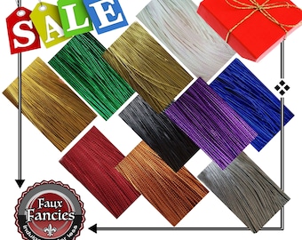 SALE Twine for gifts, Jewelry making supplies, gift wrapping, Christmas ornaments, #Twine, #ChristmasOrnamentSupplies, #GiftWrapSupplies