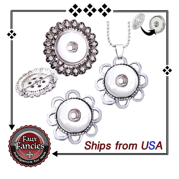 Rhinestone Snap Button Pin, Ginger Snap Button Pins, Dress Pin, Pin Charm, Gift for HER, #SnapJewelry, #SnapButton, #SnapJewelry, #SnapPin