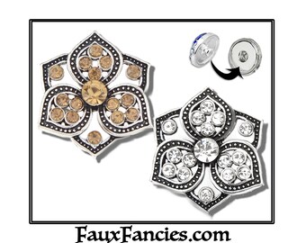 Snap Buttons, 18mm RHINESTONE Ginger Snaps, Snap Charms, #SnapCharms, #SnapButtons, Rhinestone Snaps, Snap Jewelry, #RhinestoneCharms