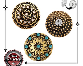 Shimmer Snap Buttons, Brillant Ginger Snaps, Jewelry Charms, Switchable Snaps, #SnapCharms, #JewelryCharm, #GoldSnapButtons, #SnapJewelry