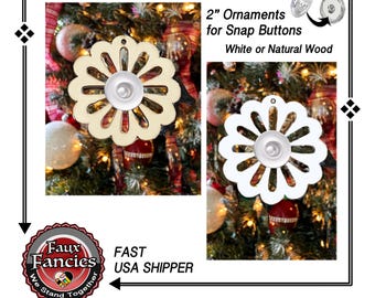 Handmade SNAP BUTTON CHRiSTMAS Ornament, Ornaments for snap buttons, Christmas Tree ornament, #ChristmasOrnament, #HandmadeOrnament