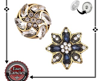 Gorgeous Rhinestone SNAP Buttons, Ginger Snaps, Snap Charms, #BraceletCharms, Rhinestone Snap, #SwitchableSnaps, #SnapCharm, #GiftForHer