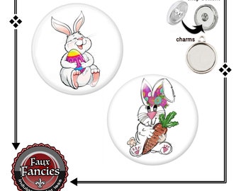 SALE!Easter Snap Buttons, Spring Cabochon Charm, Easter Snap Charms, Easter Snap Button, Easter Cabochon Charm, Snap Snap, #EasterCharm