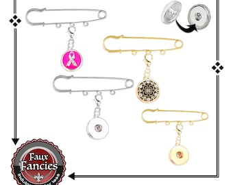 Snap Button PINS for Switchable Snaps, Ginger Snap Pins, Snap Buttons, #GingerSnaps, Snap Charm, Snap Jewelry, Gift for her, #Snapbuttons