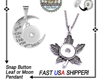 Snap button pendant, ginger snap, 18mm snap charms, snap buttons, snap on jewelry, snap on button, Snap pendant, Changeable snap, chunk snap