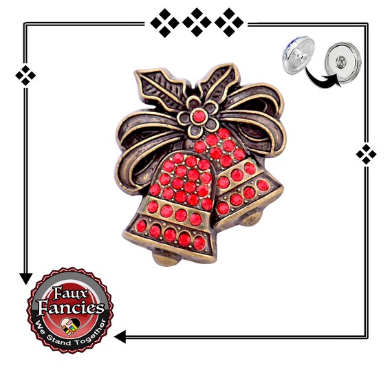 HOLIDAY SNAP Buttons, Rhinestone Snaps, 18mm Ginger Snaps, Snap Charms, #18mmSnapButtons, #RhinestoneSnaps, #ChristmasSnap, #ChristmasCharms