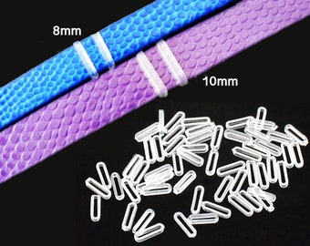 STOPPERS 8mm or 10mm Slide Letters or Charms, Slide Letters, MULTIPLE DISCOUNTs, Slide Bracelet Stopper, #SlideStoppers, #BraceletStoppers