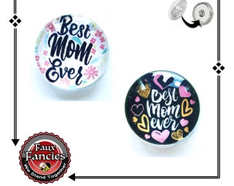Snap Buttons OR Charm for BEST FRIEND Mom, Love You Watts, Mothers Day Gift, #GiftForMom, Snap Charms, Ginger Snap, Snap Snap, #BestMom