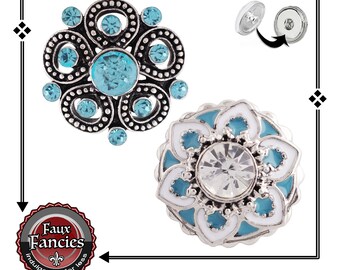 Snap Buttons, BLUE Ginger Snaps, GORGEOUS Snap Charms, Switchable Snap, #SnapButtons, #SnapCharm, #SwitchableSnaps, #SnapCharm, Snap Jewelry