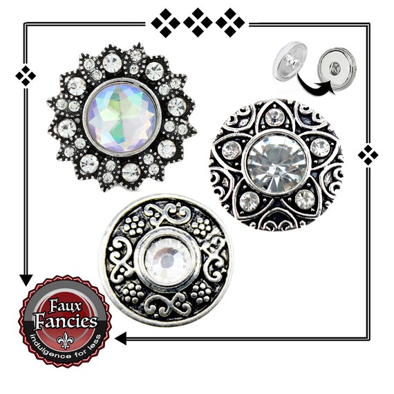 Snap Button, Rhinestone Ginger Snap, #SnapCharm, #SnapButton, #BraceletCharm, Rhinestone Snap, #SwitchableSnap, #SnapCharm, Rhinestone Charm