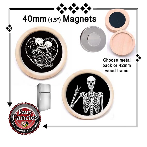 Skeleton Handmade Magnet, Handmade Skeleton Magnet, Skeleton Gift, #SkeletonMagnet, #LoveMagnet, #ValentineGift, #CosPlayGiftt, #Halloween